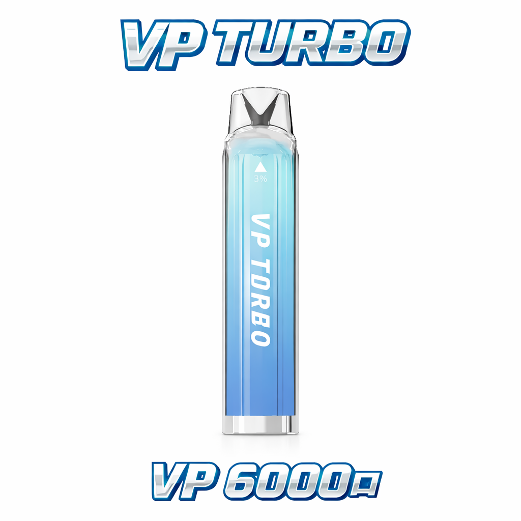 VP TURBO 6000 型拋棄式 領航級 950mAh 爆發力電芯 10ml 驚人裝載容量天花板 進化版 Mesh 網狀芯技術 台灣現貨