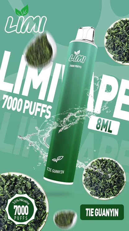 LIMI 7000抛棄式 3.5% 強勁尼古丁鹽 交織極致冰感水果層次 瞬時爆發震撼擊喉體感 搭載 650mAh 能量核心長效續航 台灣現貨 - 图片 8