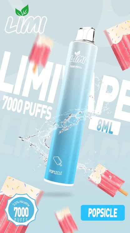 LIMI 7000抛棄式 3.5% 強勁尼古丁鹽 交織極致冰感水果層次 瞬時爆發震撼擊喉體感 搭載 650mAh 能量核心長效續航 台灣現貨 - 图片 10