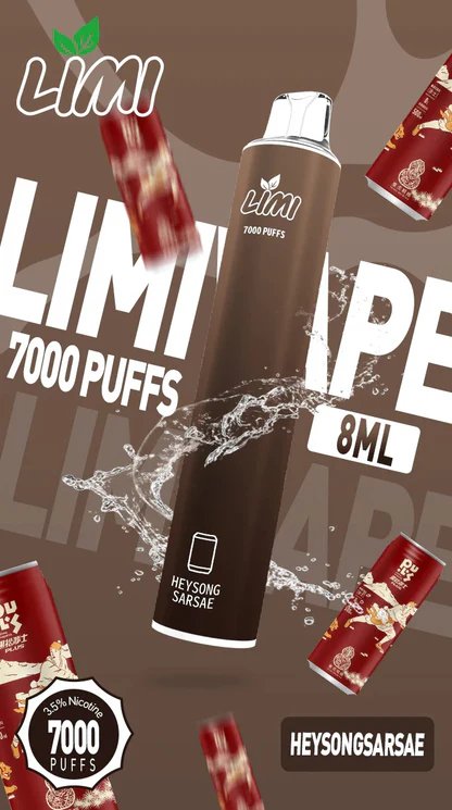 LIMI 7000抛棄式 3.5% 強勁尼古丁鹽 交織極致冰感水果層次 瞬時爆發震撼擊喉體感 搭載 650mAh 能量核心長效續航 台灣現貨 - 图片 11