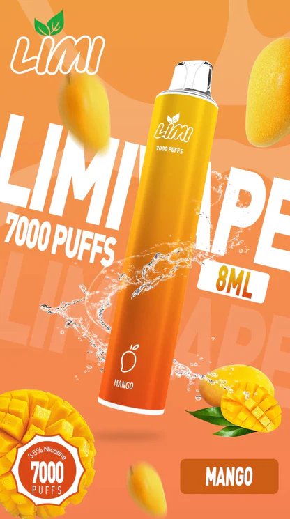LIMI 7000抛棄式 3.5% 強勁尼古丁鹽 交織極致冰感水果層次 瞬時爆發震撼擊喉體感 搭載 650mAh 能量核心長效續航 台灣現貨 - 图片 12
