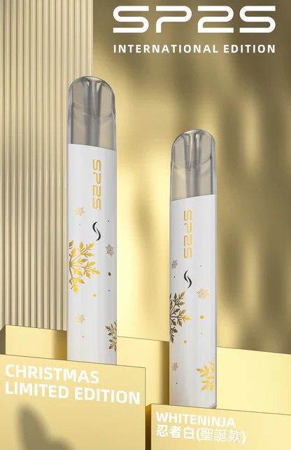 【聖誕限定】SP2S 國際版一代主機 搭載奢華鹿頭雪花立體手感 內建幻彩 LED 呼吸動態燈效 Type-C 高效閃充 一代煙彈完美兼容 台灣現貨 - 图片 5